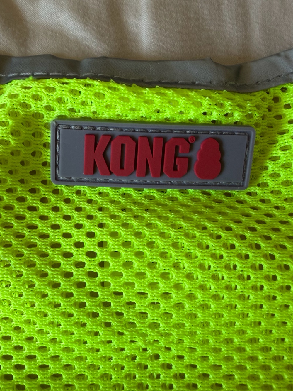 KONG Sport Mountain Polyster Dog Safety Vest, Neon Yellow, Large - Picture 6 of 6